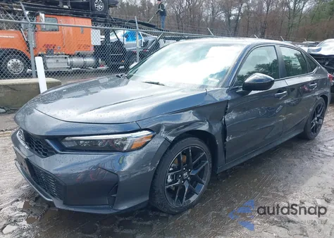 2025 Honda Civic Hybrid Sport/Sport Touring from USA, damaged, VIN 2HGFE4F84SH307655